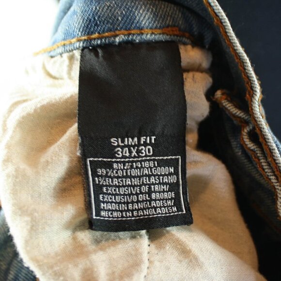 Raw Yarn Industries Shorts Stretch Twill Popsicle Print Blue Size 30 - Picture 6 of 6